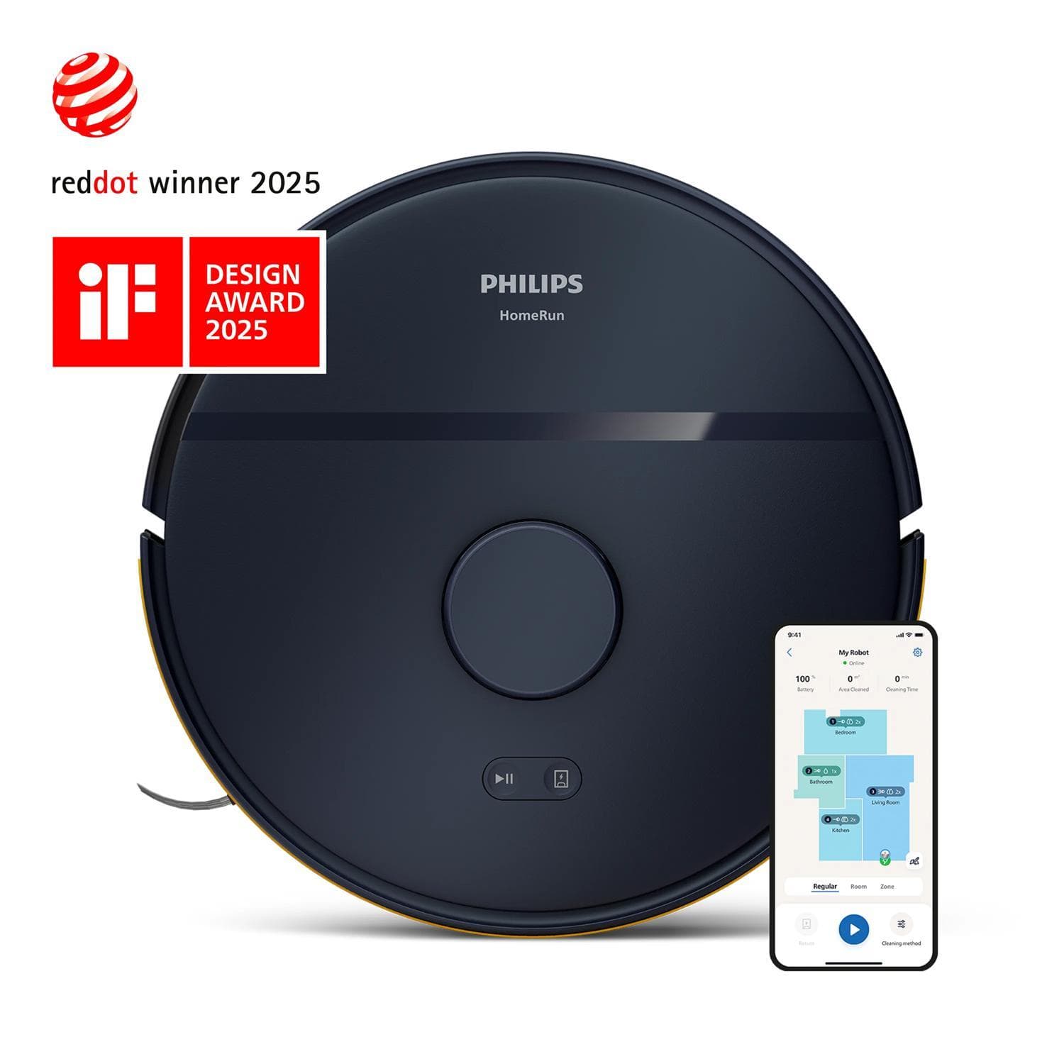 Philips XU2000/10 Robot Vacuum Cleaner Black – Best Deal