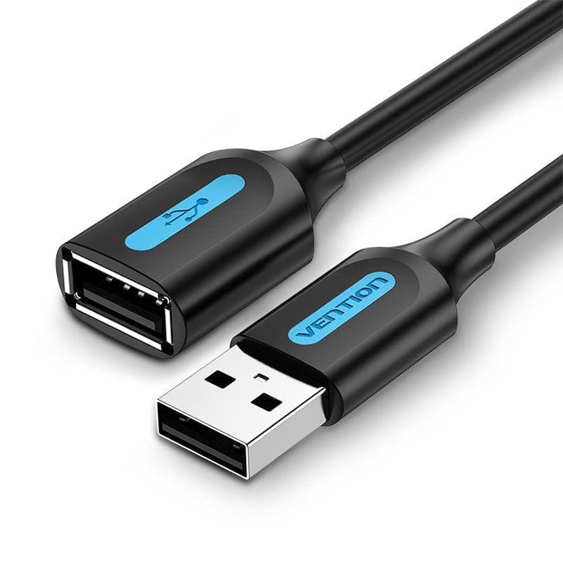 VENTION USB 2.0 Male to Female Extension Cable 3M Black