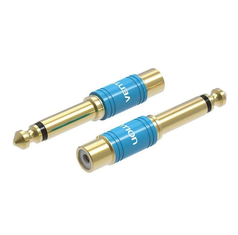 Аудиопереходник Vention 6,35 мм → RCA, VDD-C03