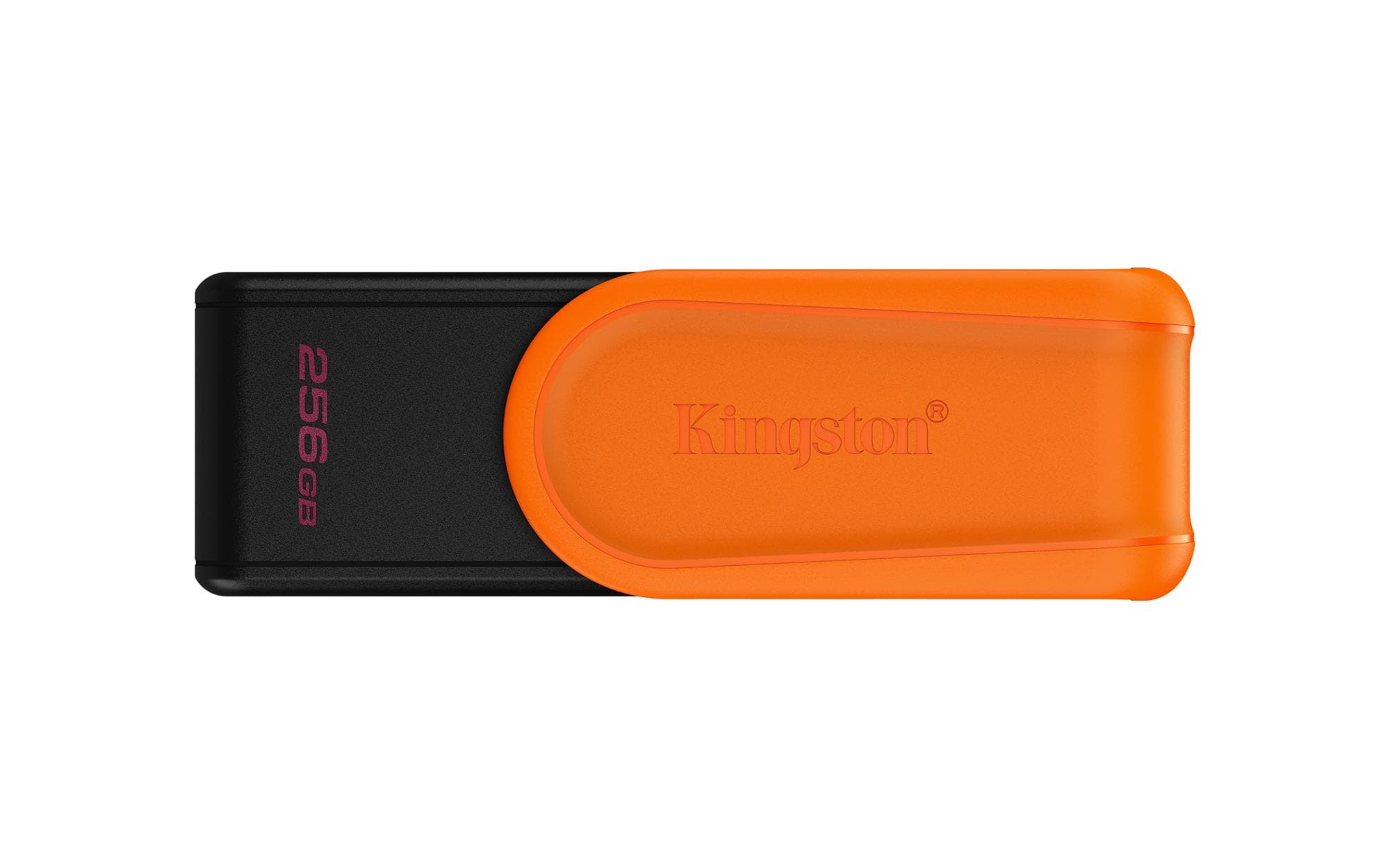 Mälupulk Kingston DataTraveler Exodia S 256 GB, USB 3.2 Gen 1, must-oranž