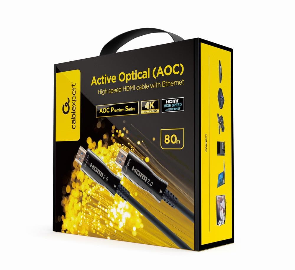 Gembird HDMI AOC 80M Active Optical Cable 4K 60Hz – Long Range Deal