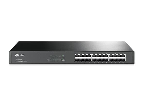 Коммутатор TP-Link TL-SG1024, 24 порта, Gigabit Ethernet, в стойку 1U