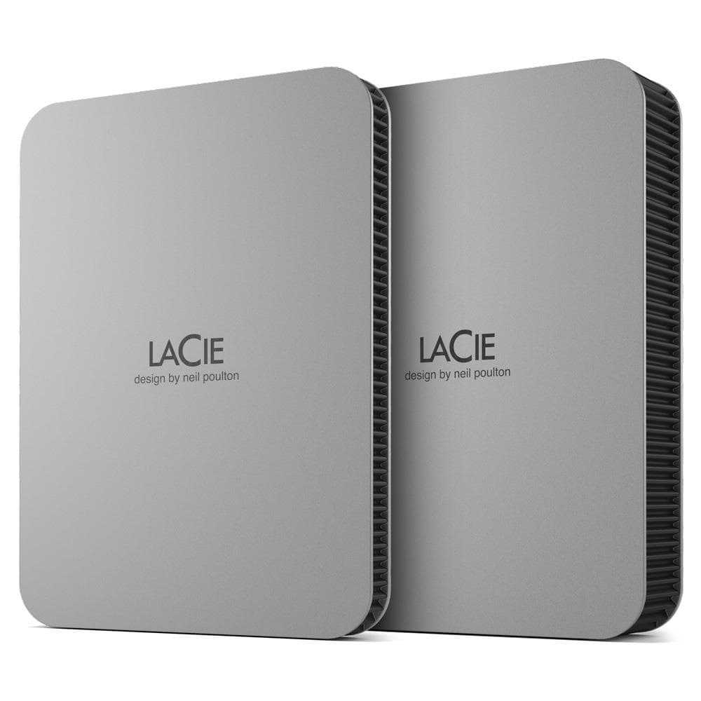 LaCie Mobile Drive 5TB Silver USB-C external hard drive