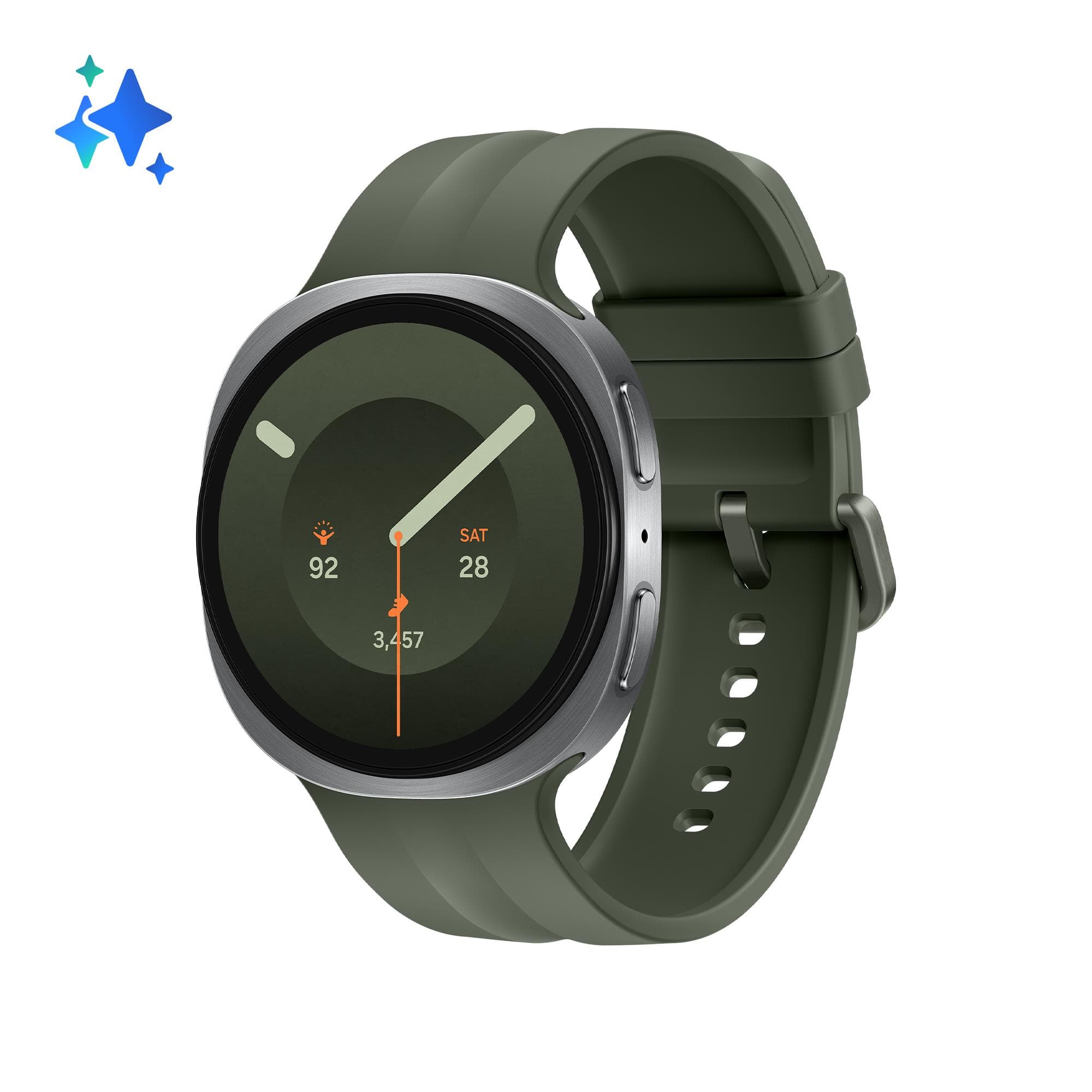 Nutikell Samsung Galaxy Watch9, 44 mm, hõbedane