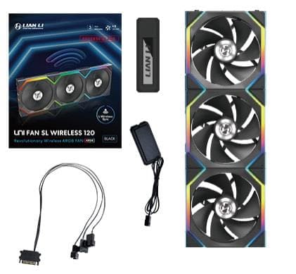 LIAN LI UNI FAN SL Wireless 120mm – juhtmevaba juhtimine, soodne hind