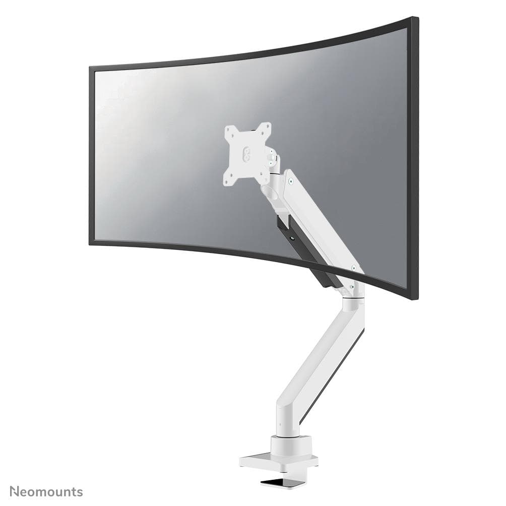 Neomounts NM-D775WHITEPLUS monitor arm, 10–49″, 18 kg, white