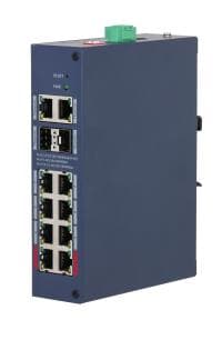 Коммутатор Dahua CHS4212-8GT-110, 8 портов PoE, 110 Вт, 2 SFP
