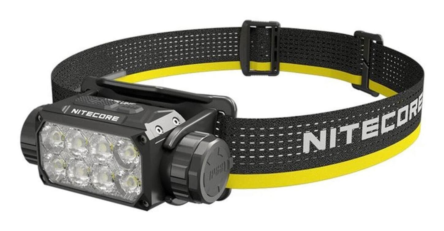 Налобный фонарь Nitecore HC75 UHE, 3000 лм, 5500 мАч, с красным светом