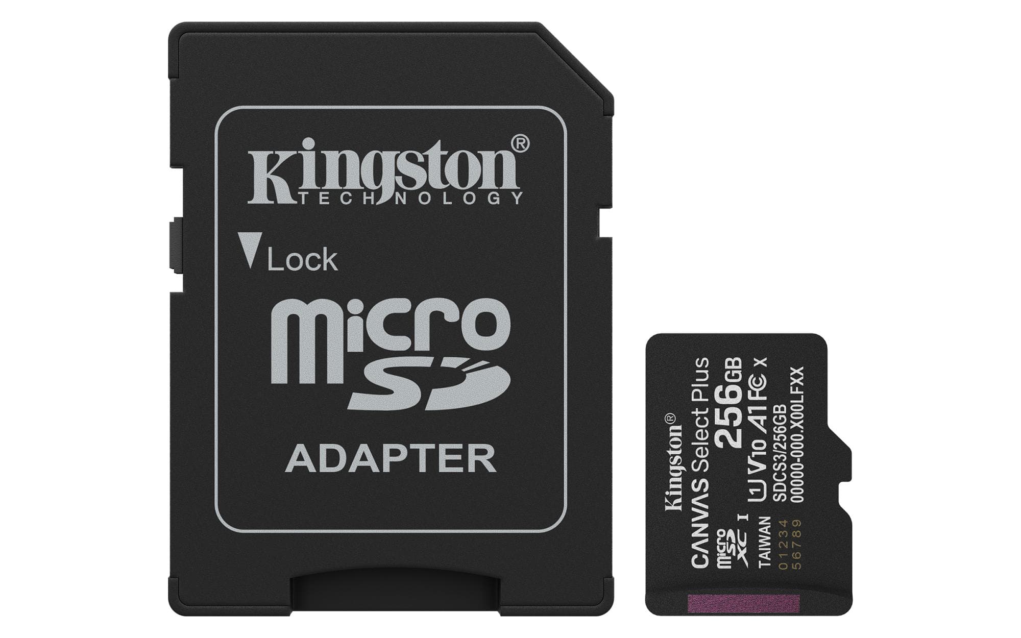 Kingston MicroSDXC 256GB UHS-I Memory Card