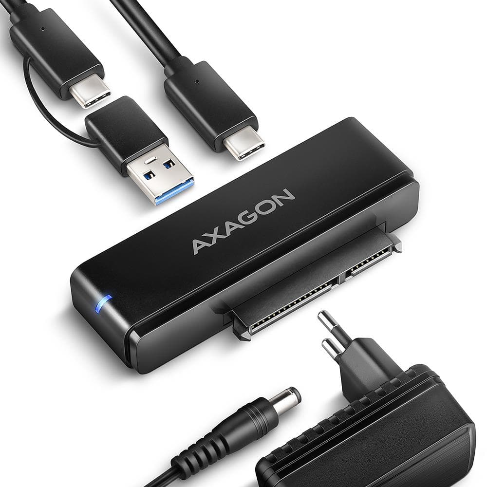 AXAGON ADSA-FPX USB-C 10Gbps SSD/HDD Adapter – Fast Deal
