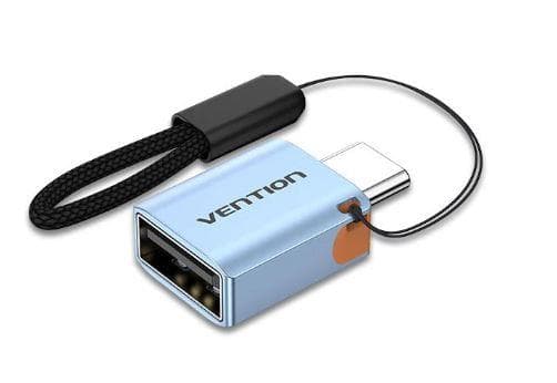 OTG-переходник Vention USB-C → USB, CUBH0, алюминий