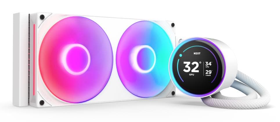NZXT Kraken Elite 280 RGB V2 valge – soodne vedelikjahutus