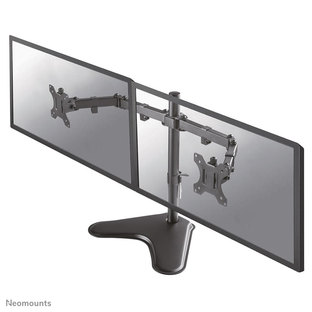 Neomounts FPMA-D550DDBLACK Dual Monitor Desk Mount 10-32 inch