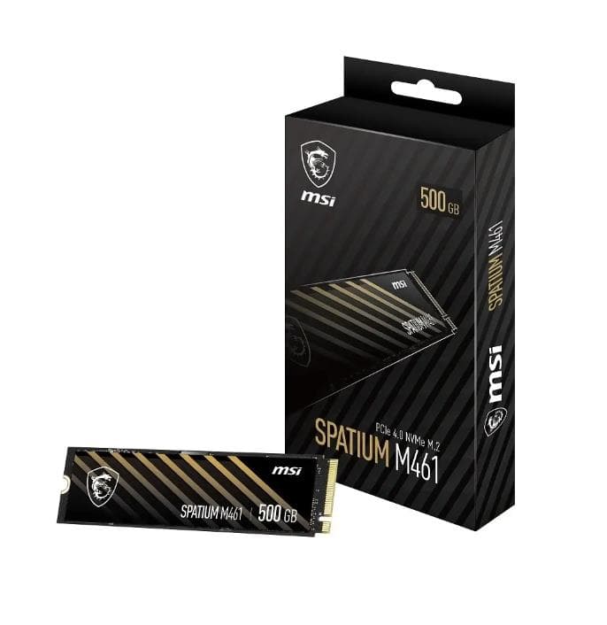 SSD-ketas MSI SPATIUM M461, 500 GB, M.2 NVMe PCIe 4.0