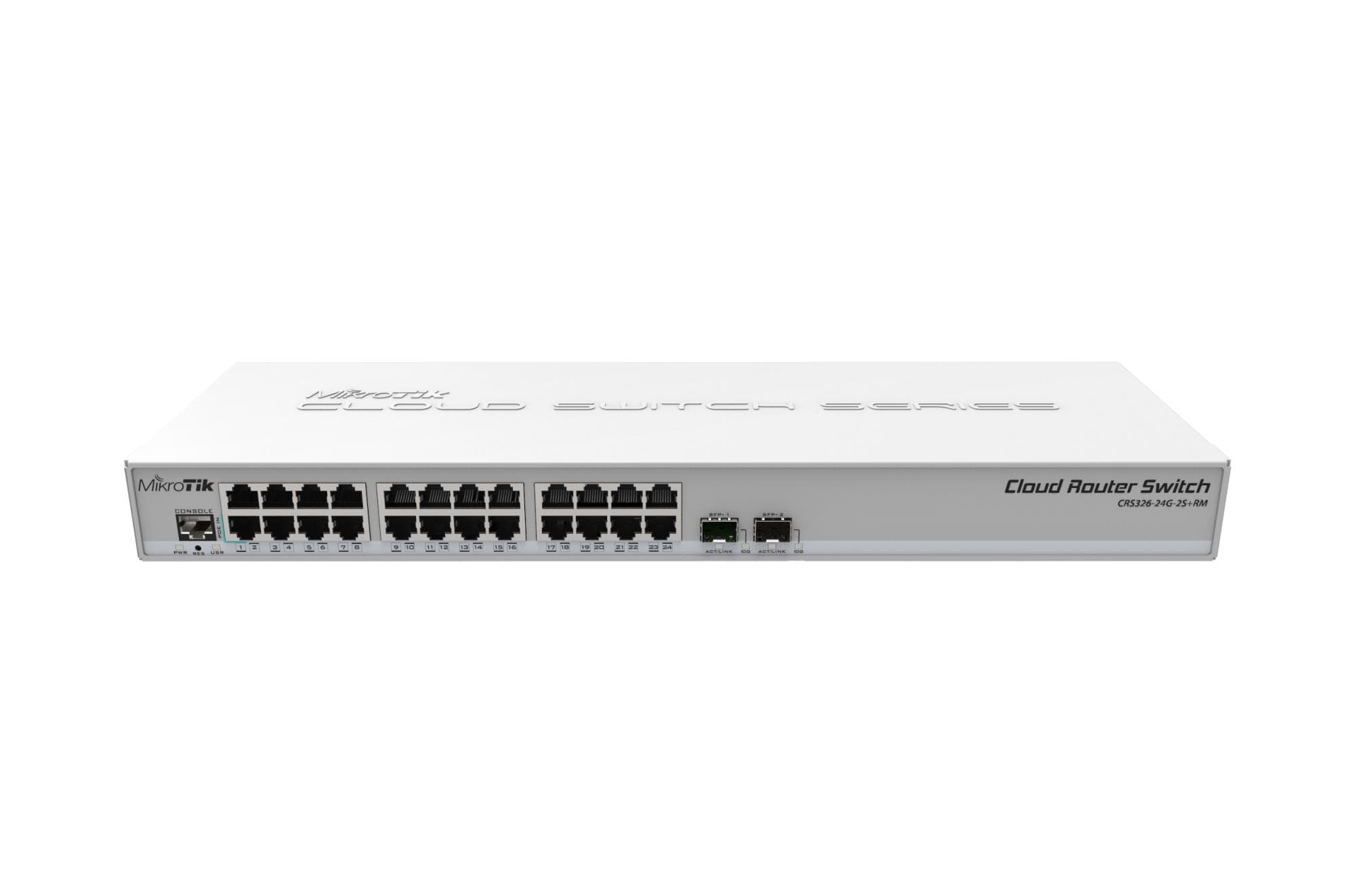 MIKROTIK CRS326-24G-2S+RM Gigabit võrgulüliti 24 porti
