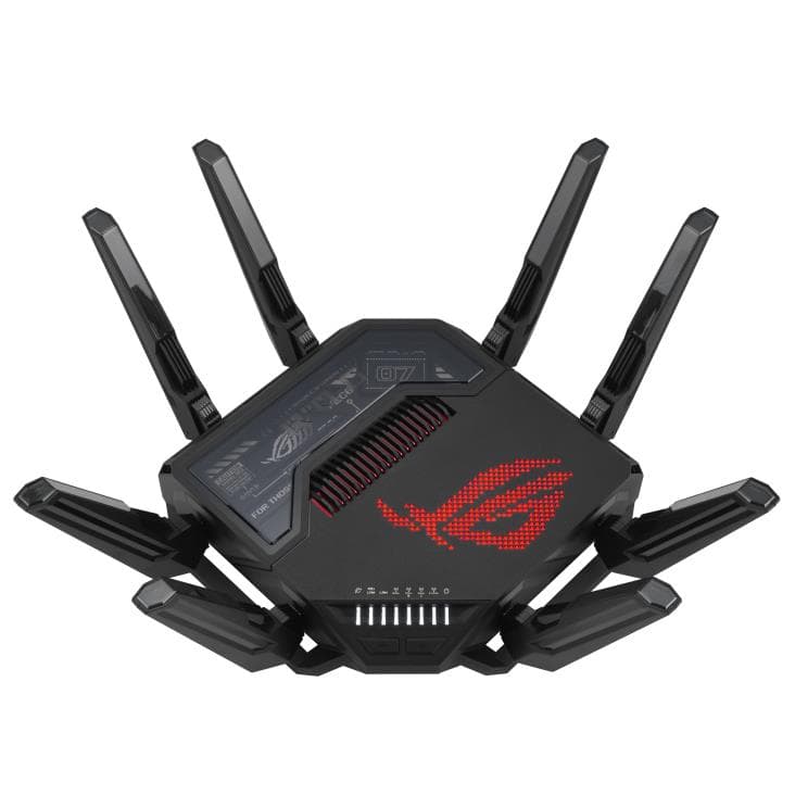 Игровой роутер ASUS ROG Rapture GT-BE98, Wi-Fi 7, четыре диапазона, чёрный