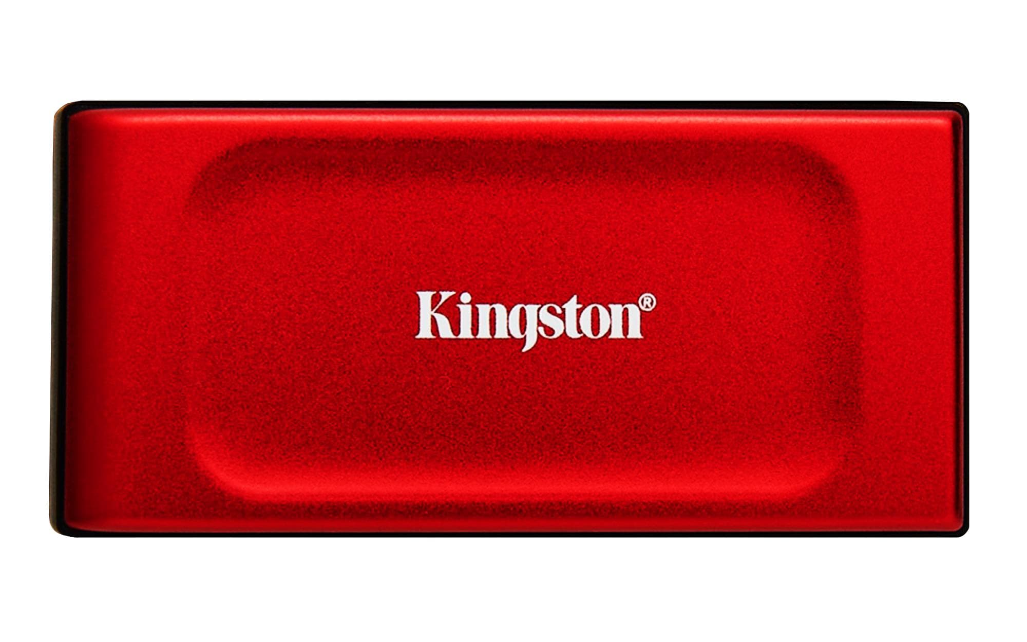Väline SSD Kingston XS1000 2TB, USB 3.2, punane