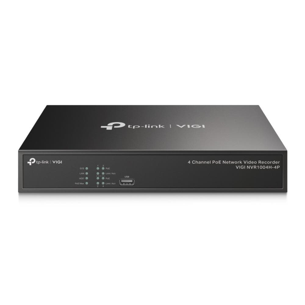 TP-LINK NVR1004H-4P 4K Network Video Recorder POE+