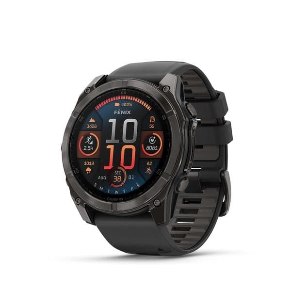 Garmin Fenix 8 Sapphire titaanium GPS-kell