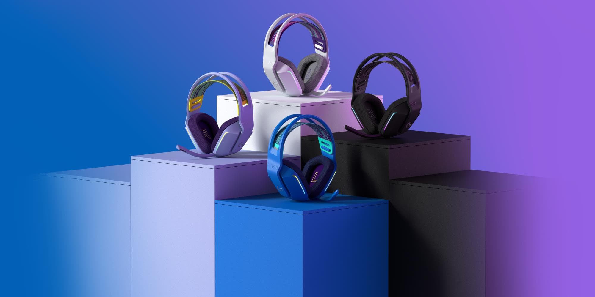 Logitech G733 juhtmeta valge headset – soodne hind