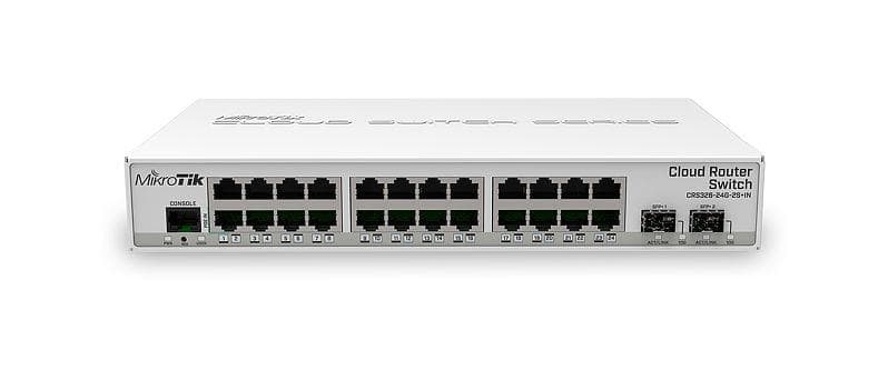 MIKROTIK CRS326-24G-2S+IN 24-pordi gigabit hall soodne hind