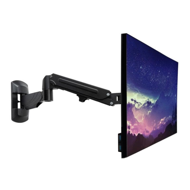 Lindy 40712 monitor wall mount, 13–32″, 9 kg, gas spring