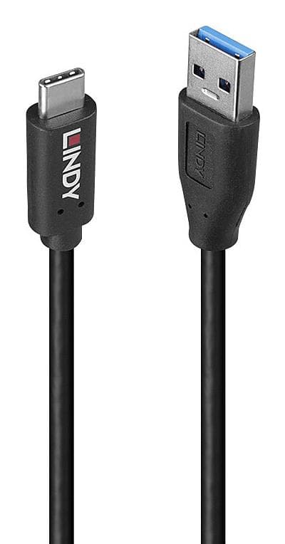 LINDY USB 3.2 Gen 2 Type A to C Cable 1m – Fast Data Transfer