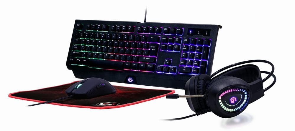 Gembird Gaming Keyboard USB Full-Size LED Black
