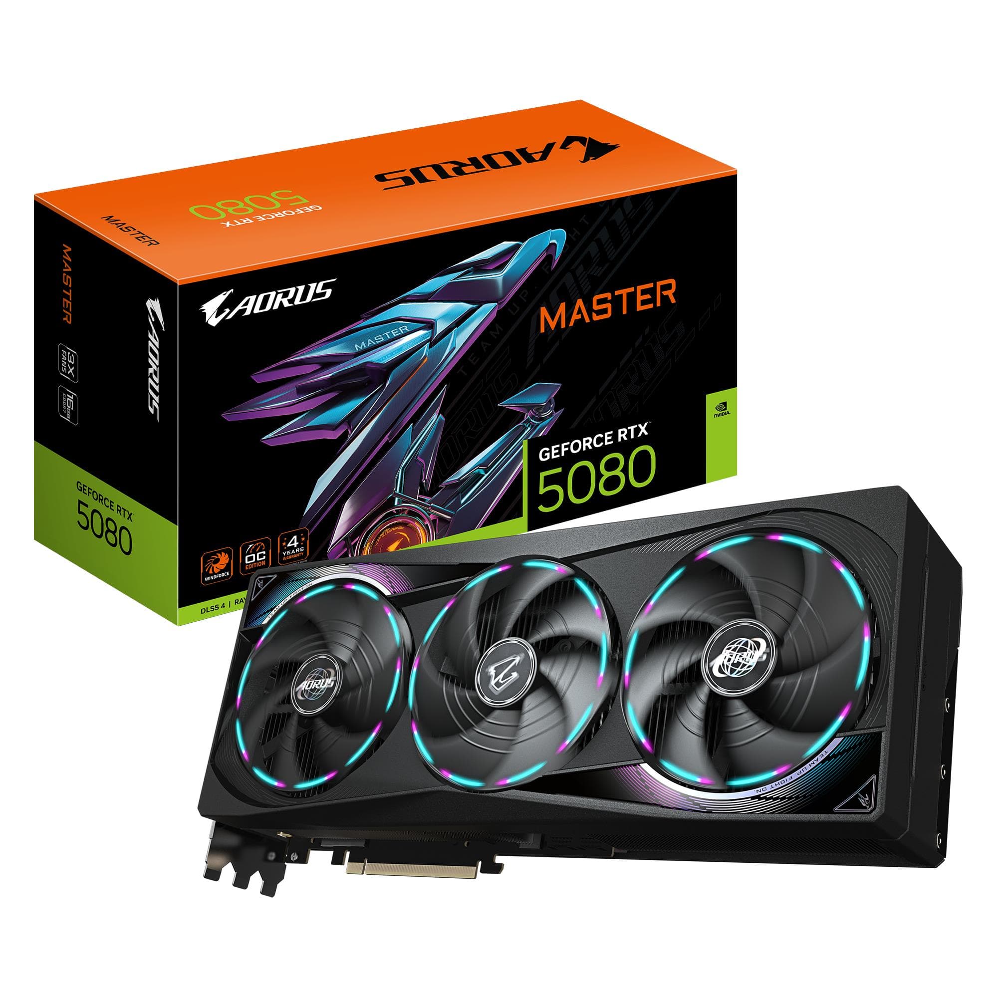 GIGABYTE RTX 5080 16GB GDDR7 Graphics Card