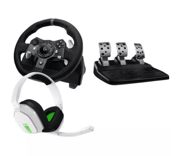 Rool, pedaalid ja peakomplekt Logitech G920 + Astro A10, Xbox ja PC