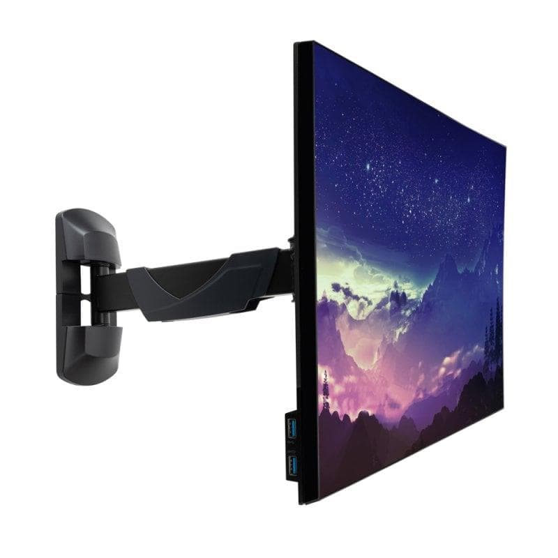 Lindy 40713 monitor wall mount, 10–26″, 20 kg, articulating arm