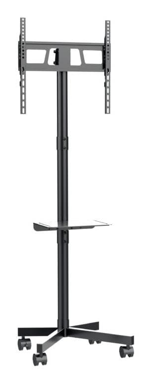 Мобильная стойка для ТВ Gembird TVS-55T-03, 32–55″, 30 кг, чёрная