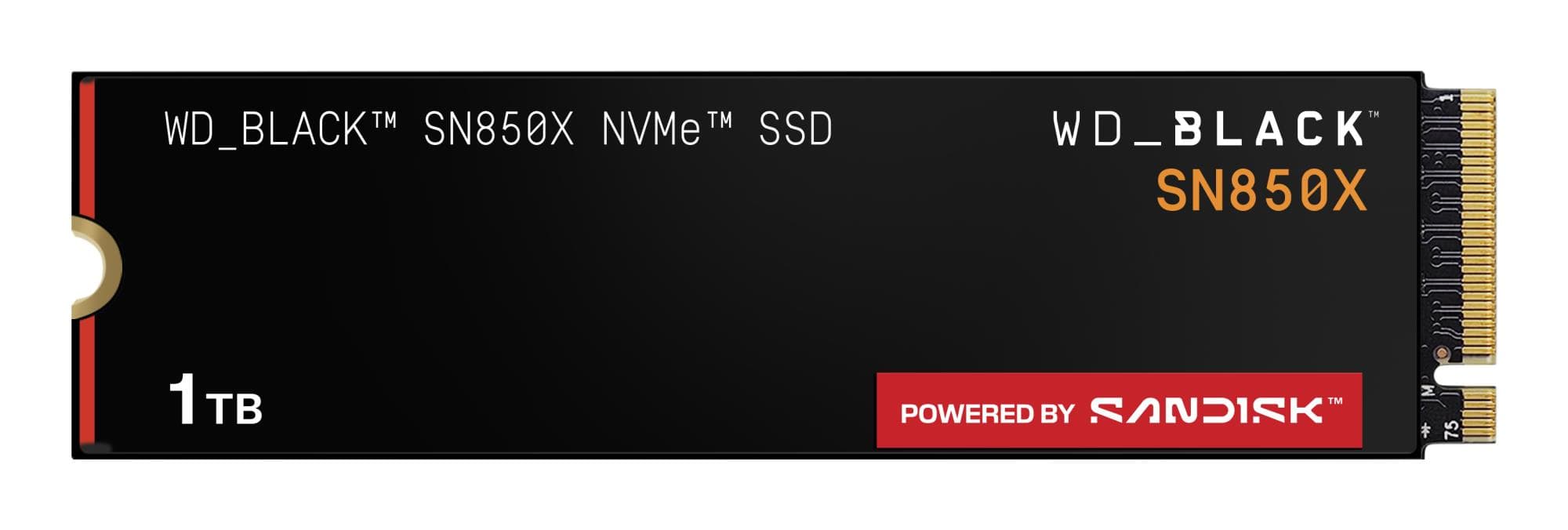 SanDisk SN850X 1000GB NVMe SSD – kiire salvestusruum