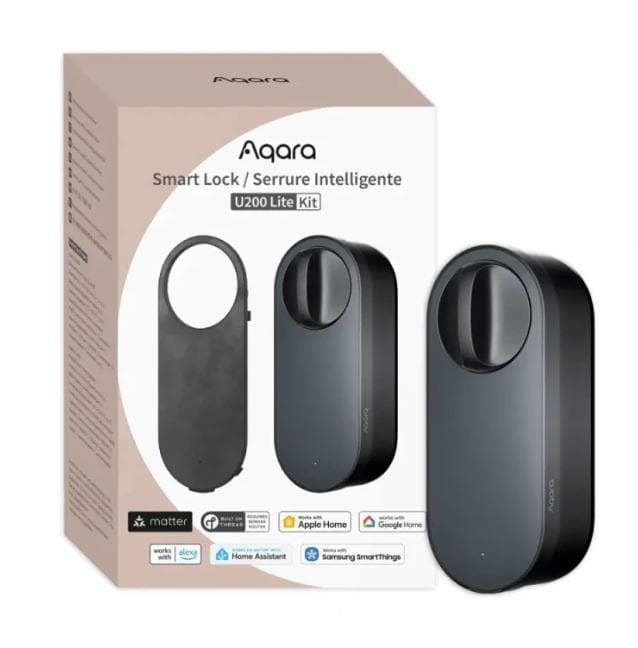 Aqara Smart Home Lock U200 Lite Kit Black – affordable entry point