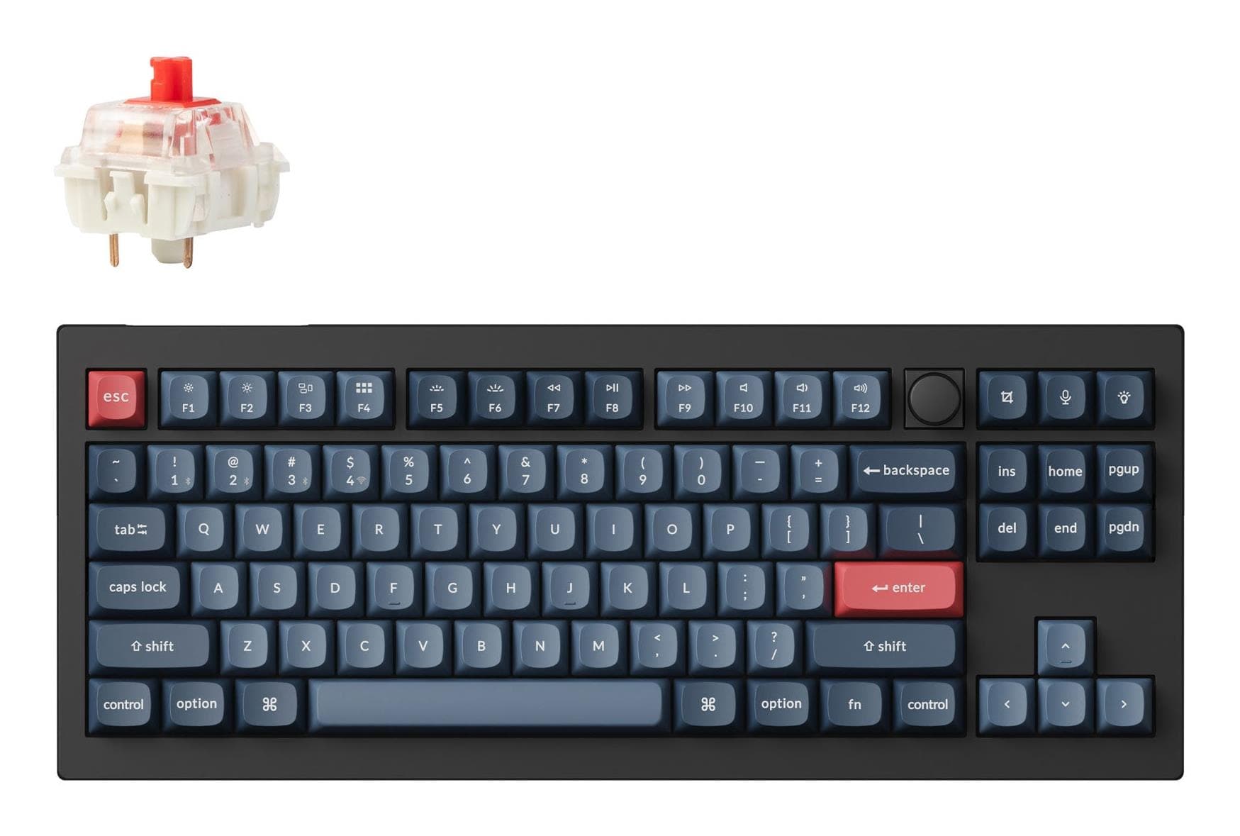 Keychron V3 Max RGB Wireless Mechanical Keyboard Black