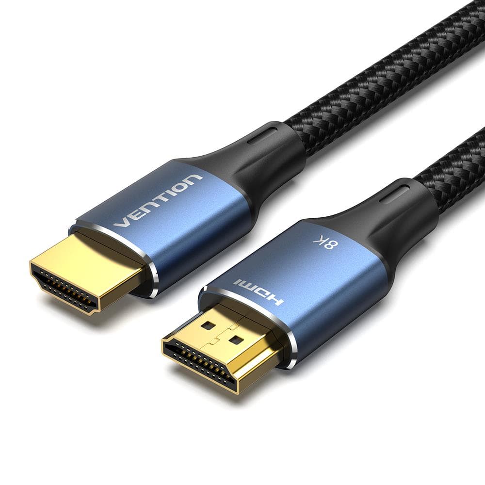 Vention ALGLJ braided HDMI cable, HDMI 2.1, 8K, 5 m, blue
