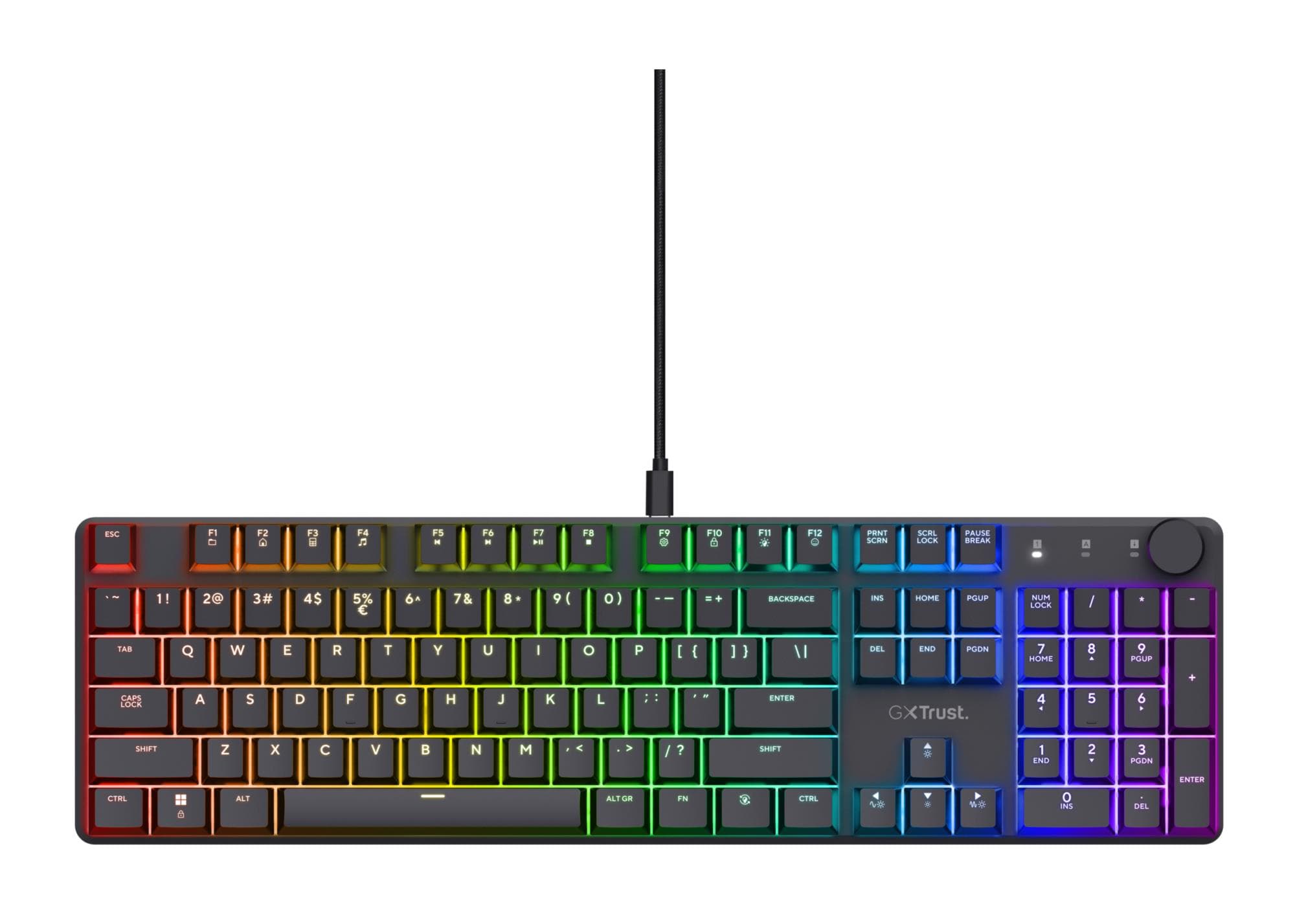 TRUST GXT866 TORIX Mechanical USB Keyboard RGB LED Deal