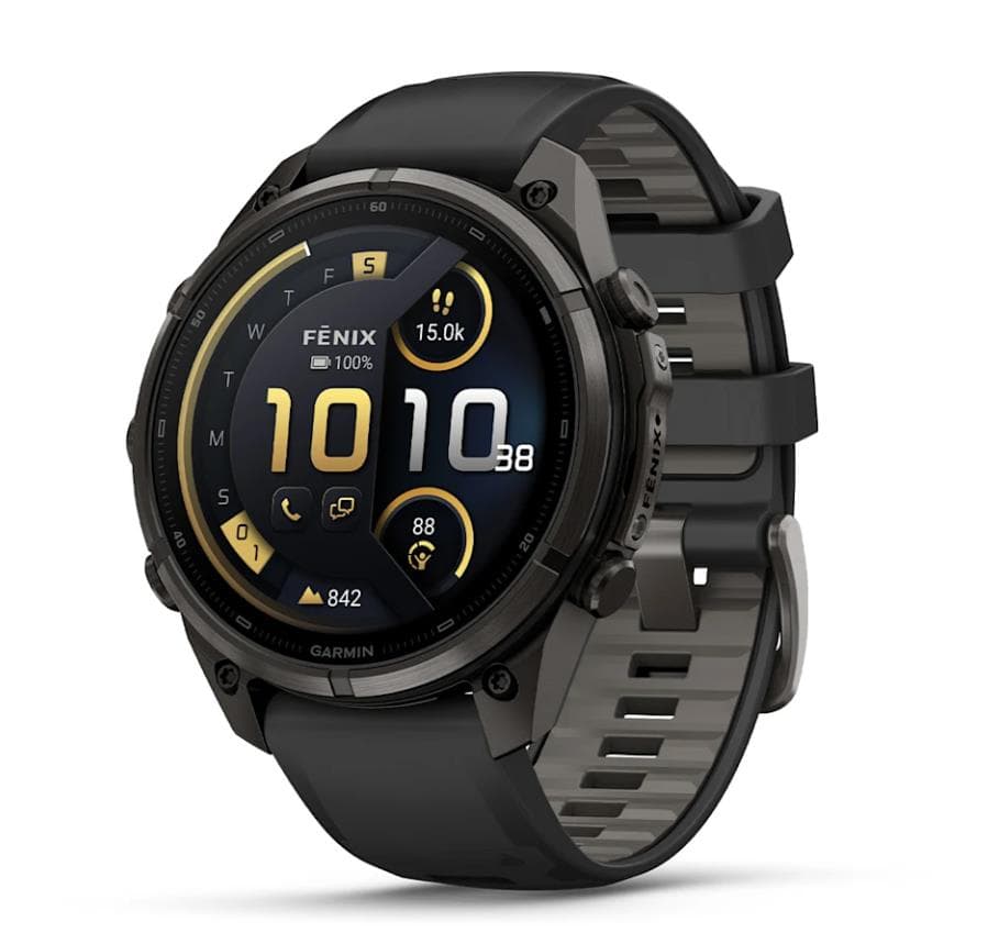 Смарт-часы Garmin Fenix 9 Pro 010-04336-11, титан, AMOLED 1.4"