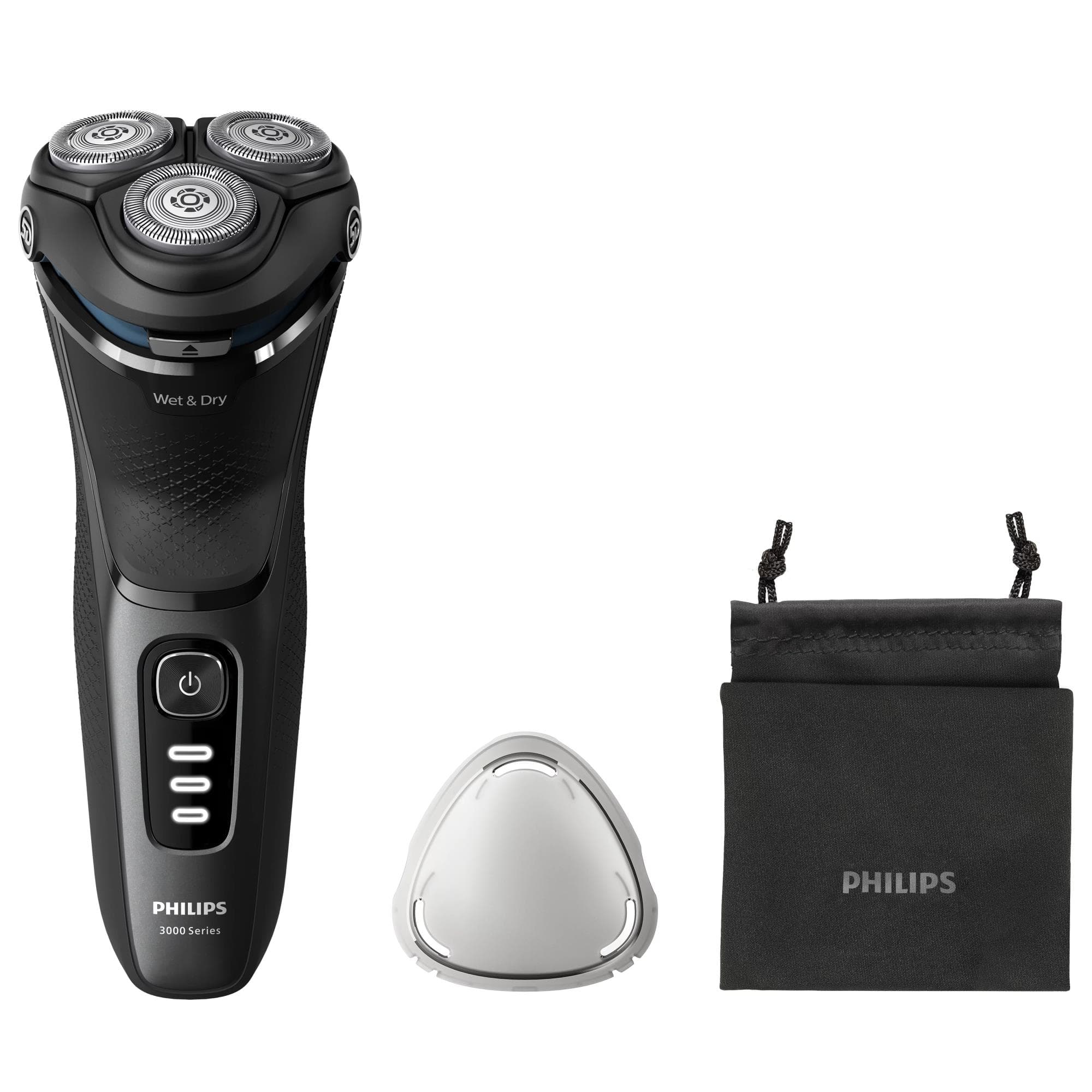 Philips Shaver 3000 Series Wet & Dry Black – Best Price