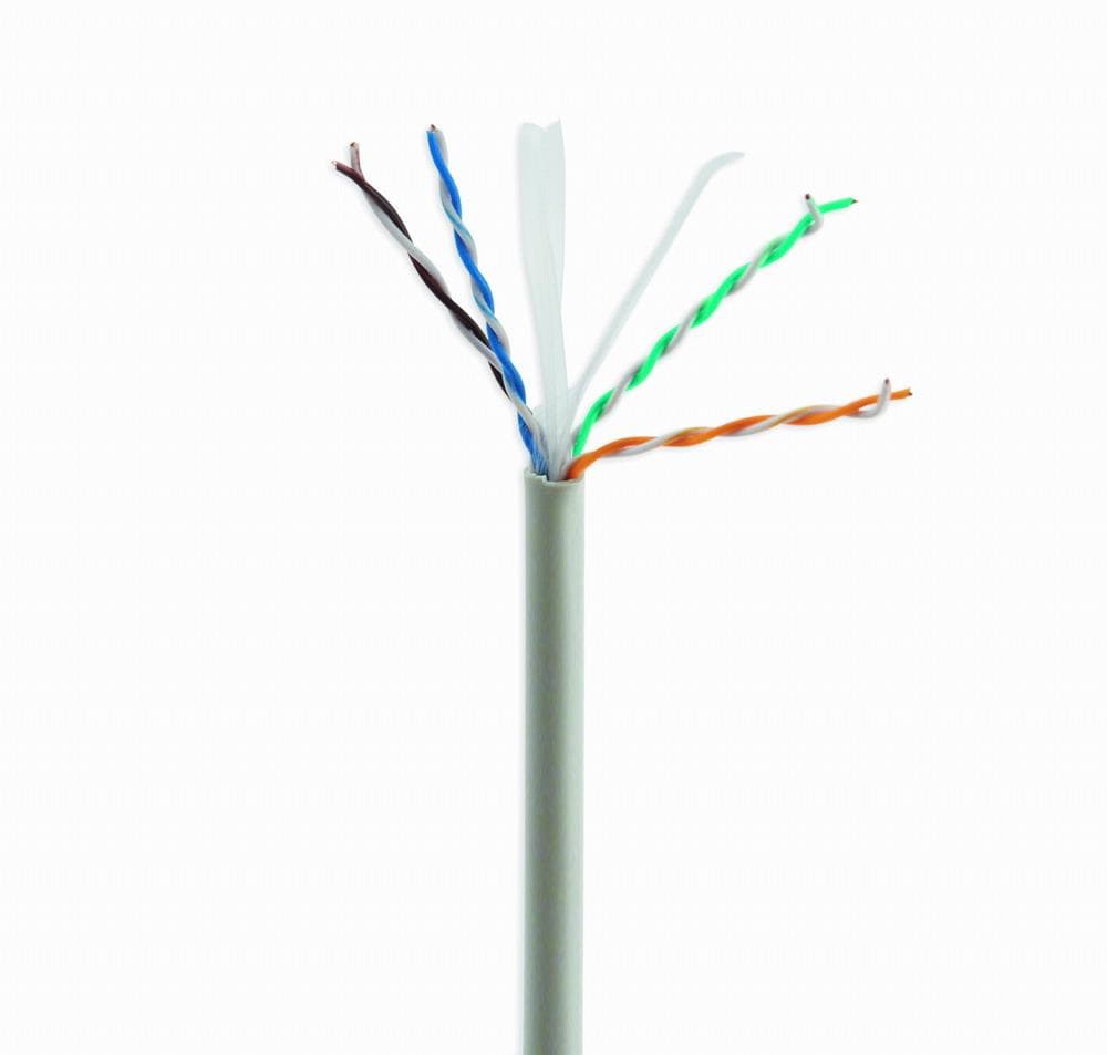 Инсталляционный кабель Gembird CAT6 UTP, 304,8 м, серый