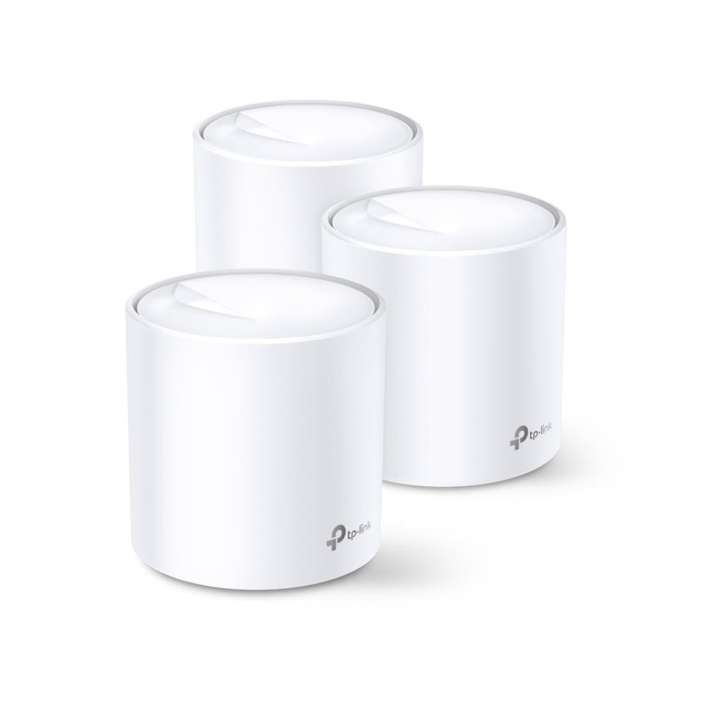 TP-Link Deco X60 mesh Wi-Fi system, Wi-Fi 6, AX3000, 3-pack