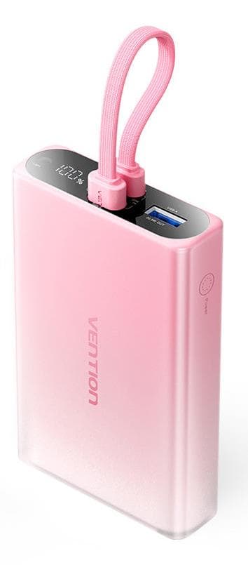 VENTION FHZP0 10000mAh USB-C kiirlaadijaga soodne