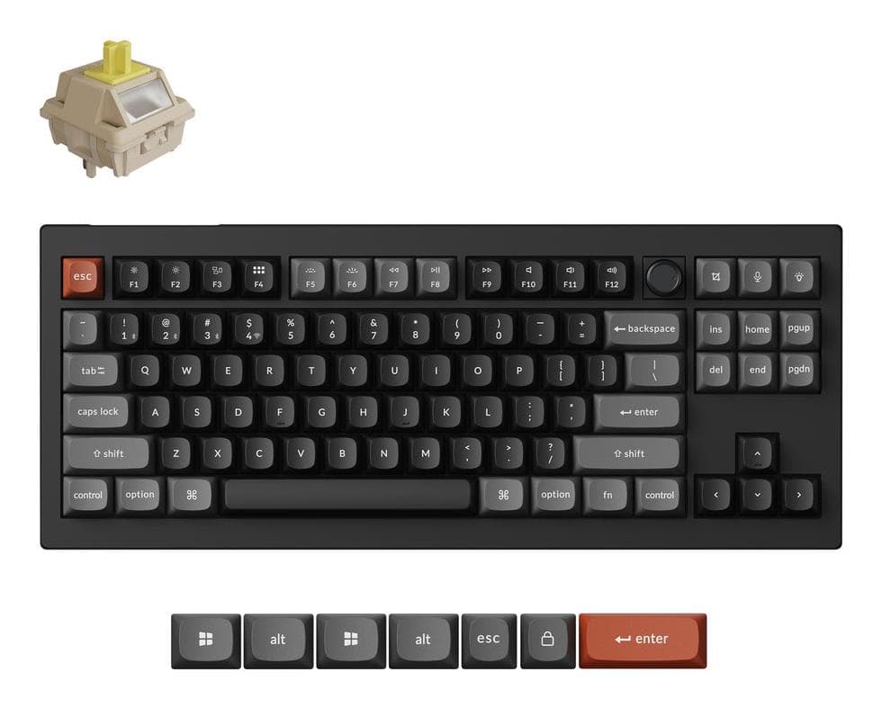 Keychron V3 Ultra Mechanical Keyboard Black RGB — Best Price