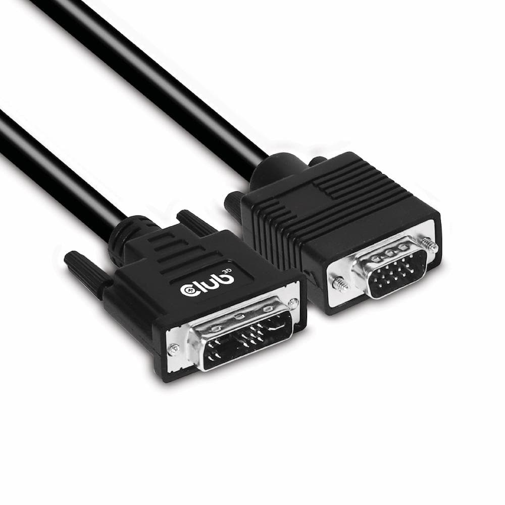 CLUB3D DVI-A to VGA 3m Cable M/M – Best Price