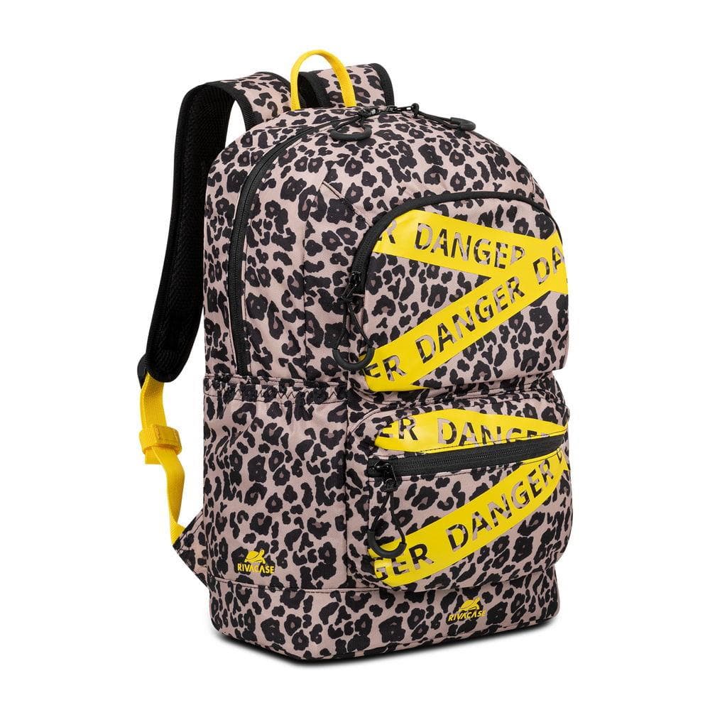 RIVACASE Urban 14L leopard seljakott 13,3" – soodne kaitse