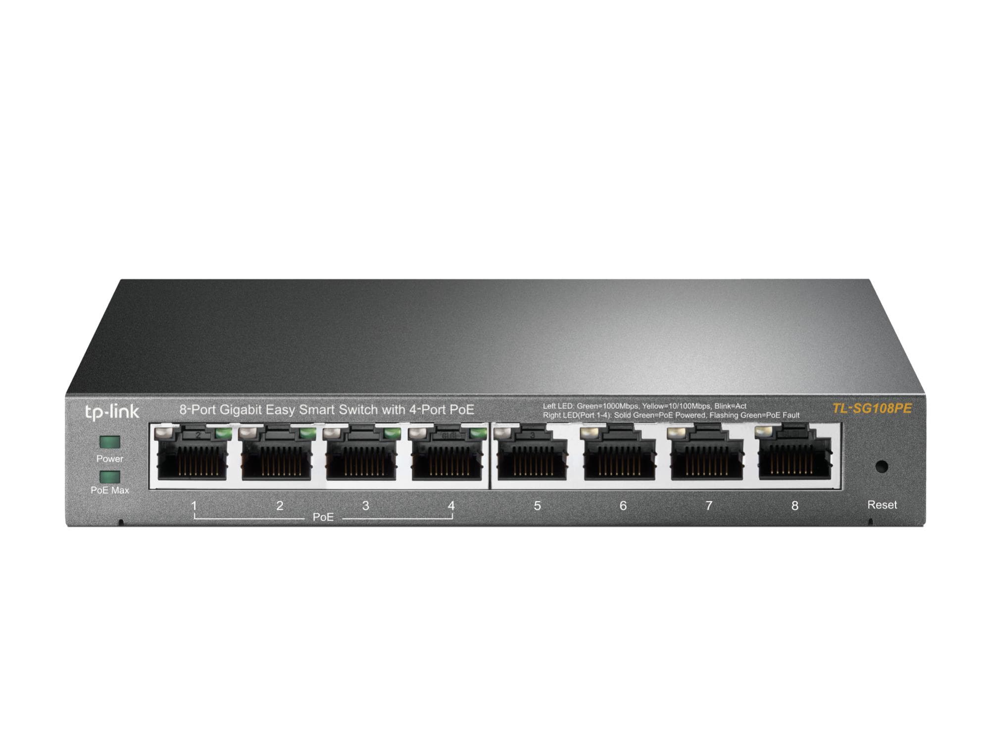 TP-LINK TL-SG108PE 8-portne Gigabit PoE switch soodne hind