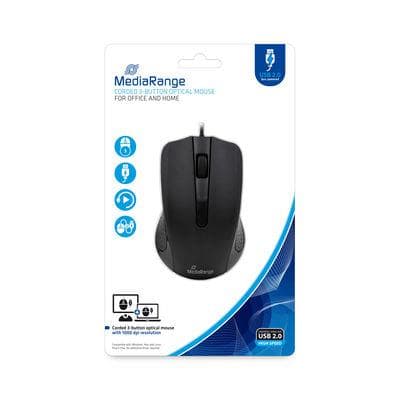 MEDIARANGE MROS210 optilise anduriga hiir – soodne USB-hiirem
