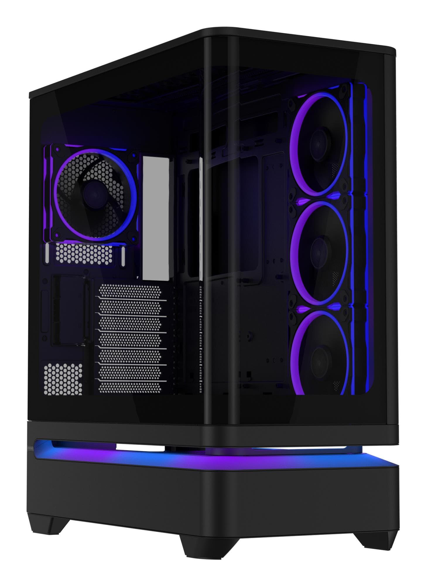ASUS Prime AP304 TG ARGB PC case, ATX, black