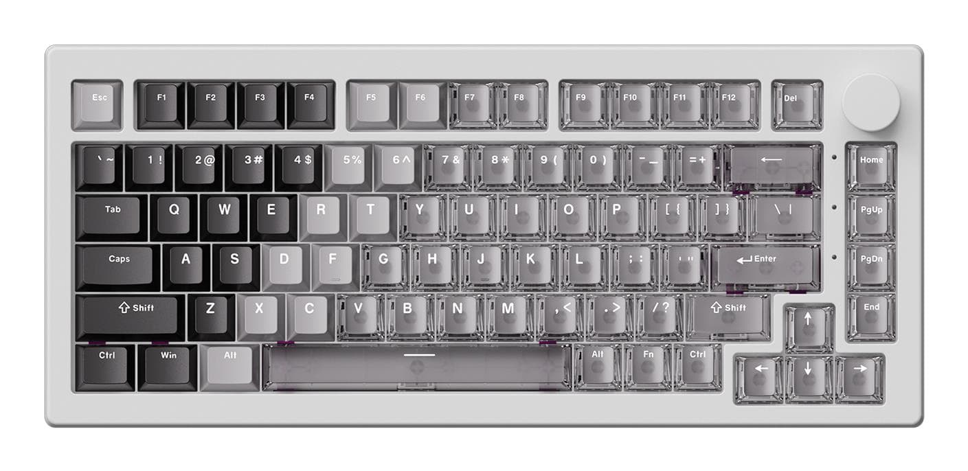 AKKO 5075 V3-HE White 75% RGB Mechanical Keyboard Deal
