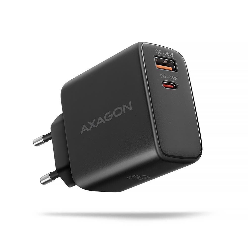 AXAGON ACU-PQ45 45W USB-C seinalaadir – kiirlaadija